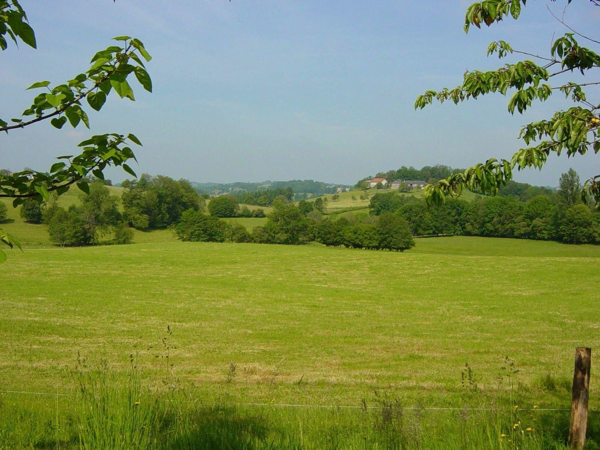 Domaine De La Clauzade Panzió Saint-Germain-les-Vergnes Kültér fotó